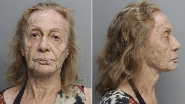 Bertha Yalter Florida woman tries killing husband of 52 years receiving postcard from ex girlfriend from 60 years ago.